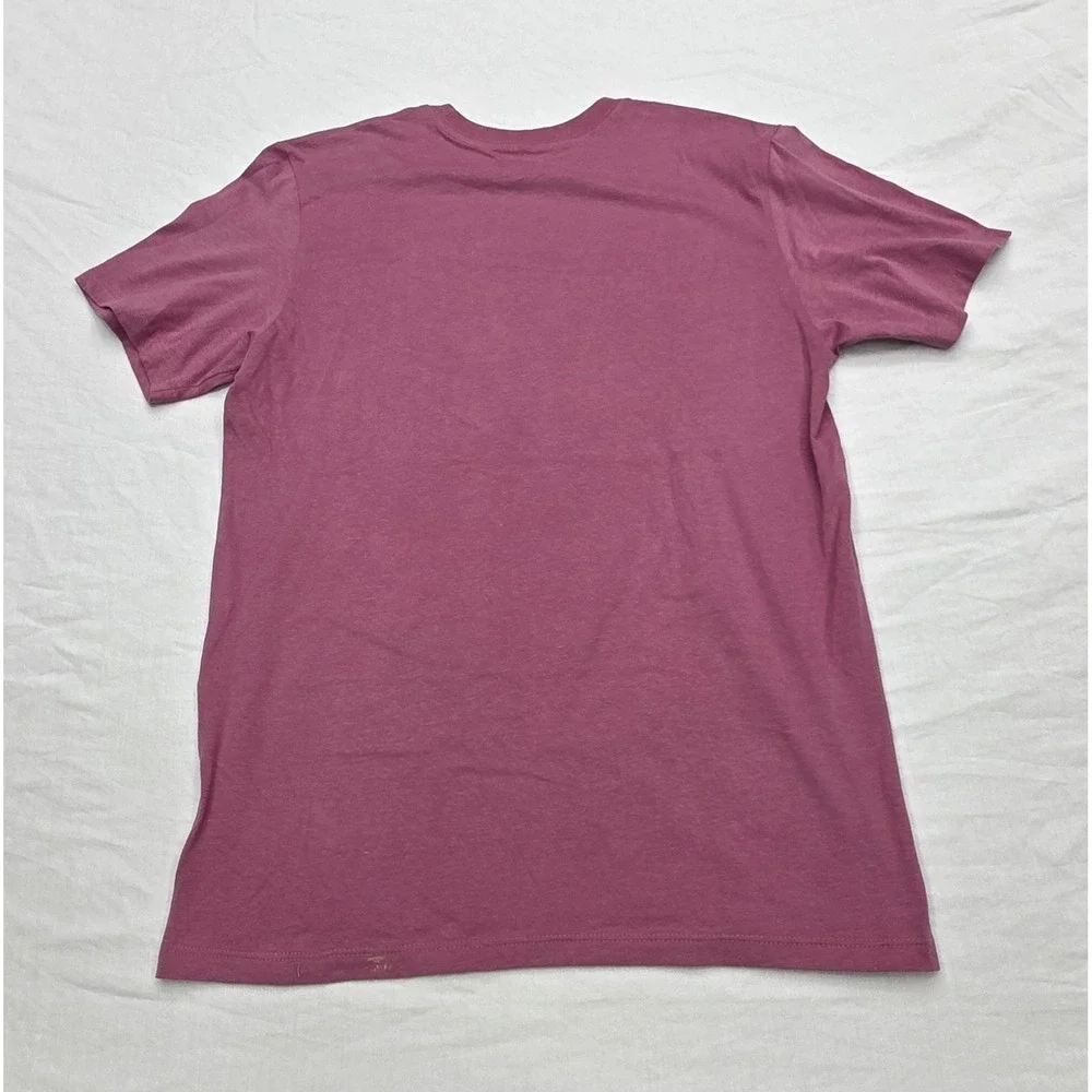The North Face Purple Graphic Print Casual T-shirt Men's Size Medium